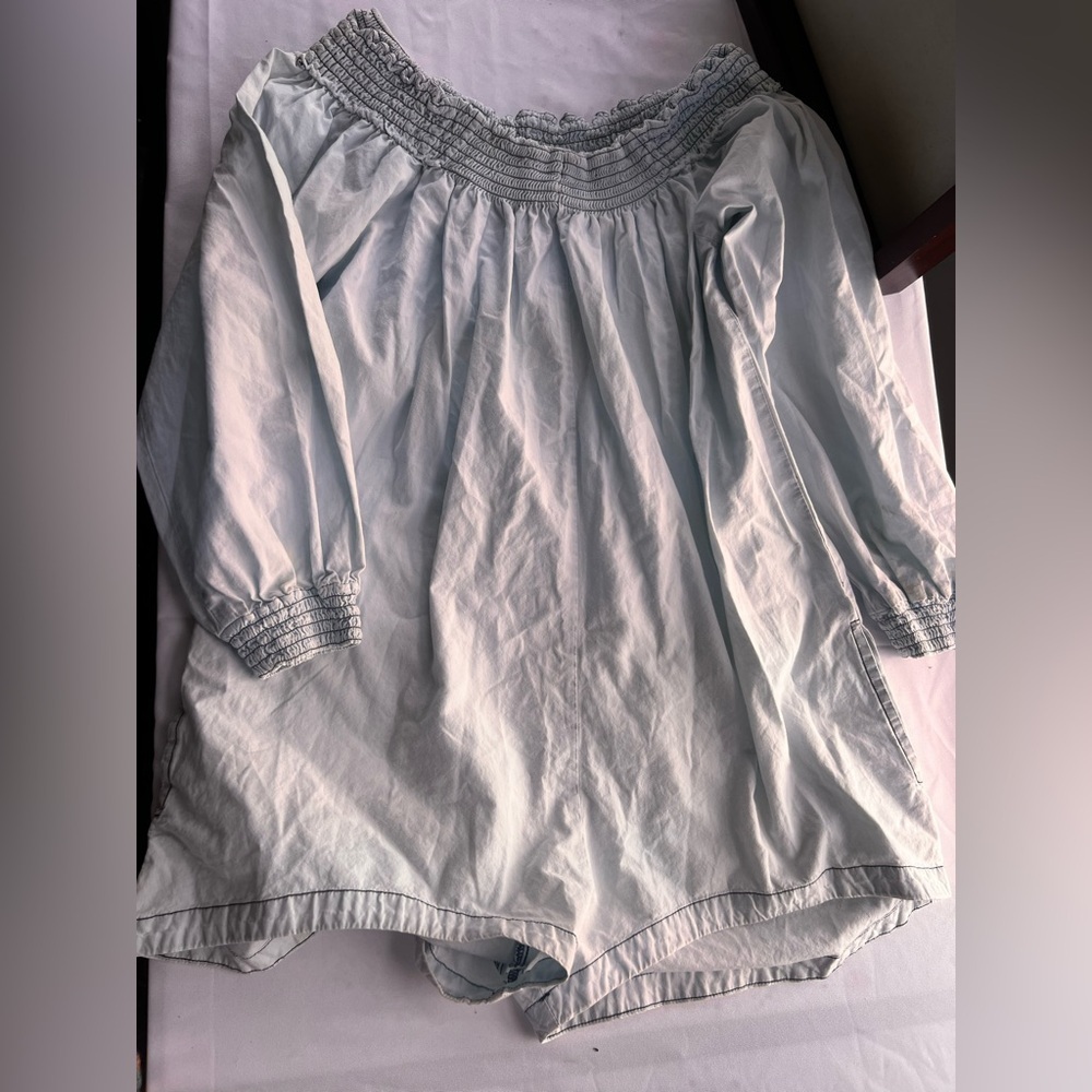 ONE TEASPOON Braxton Mini Utility Jumpsuit medium long sleeve